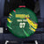 Custom Senegal Football Spare Tire Cover Nations Cup 2024 Tranga Lions - Wonder Print Shop