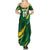 Custom Senegal Football Summer Maxi Dress Nations Cup 2024 Tranga Lions - Wonder Print Shop