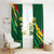 Custom Senegal Football Window Curtain Nations Cup 2024 Tranga Lions - Wonder Print Shop