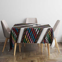 Habesha Kemis Inspired Tilet Pattern Tablecloth White
