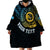 Personalised Vanuatu Wearable Blanket Hoodie Turtle Chest Tattoo Flag Color - Sanma - Wonder Print Shop