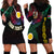 Personalised Vanuatu Hoodie Dress Turtle Chest Tattoo Flag Color - Shefa - Wonder Print Shop