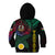 Personalised Vanuatu Kid Hoodie Turtle Chest Tattoo Flag Color - Shefa - Wonder Print Shop