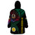 Personalised Vanuatu Wearable Blanket Hoodie Turtle Chest Tattoo Flag Color - Shefa - Wonder Print Shop