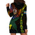 Personalised Vanuatu Hoodie Dress Turtle Chest Tattoo Flag Color - Tafea - Wonder Print Shop