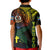 Custom Vanuatu Polo Shirt for Kid Turtle Chest Tattoo Flag Color Tafea - Wonder Print Shop