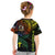 Personalised Vanuatu Kid T Shirt Turtle Chest Tattoo Flag Color - Tafea - Wonder Print Shop