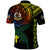 Custom Vanuatu Polo Shirt Turtle Chest Tattoo Flag Color Tafea - Wonder Print Shop