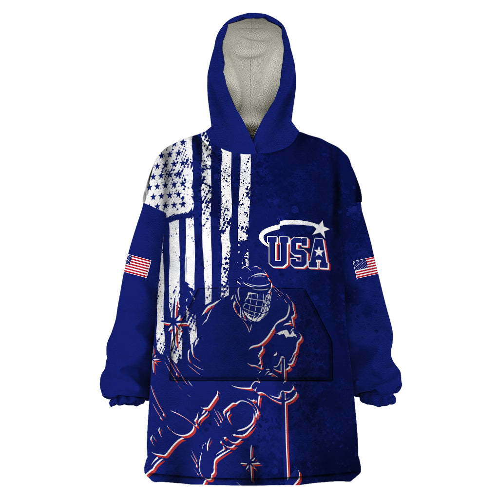 personalised-usa-ice-hockey-wearable-blanket-hoodie-flag-grunge-style