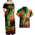 Reggae Day Couples Matching Off Shoulder Maxi Dress and Hawaiian Shirt One Love One Heart LT7 - Wonder Print Shop