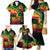 Reggae Day Family Matching Mermaid Dress and Hawaiian Shirt One Love One Heart LT7 - Wonder Print Shop