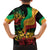 Reggae Day Family Matching Off Shoulder Maxi Dress and Hawaiian Shirt One Love One Heart LT7 - Wonder Print Shop