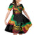 Reggae Day Family Matching Off Shoulder Maxi Dress and Hawaiian Shirt One Love One Heart LT7 - Wonder Print Shop