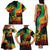 Reggae Day Family Matching Tank Maxi Dress and Hawaiian Shirt One Love One Heart - Wonder Print Shop