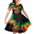 Reggae Day Kid Short Sleeve Dress One Love One Heart - Wonder Print Shop