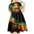 Reggae Day Kid Short Sleeve Dress One Love One Heart - Wonder Print Shop