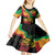 Reggae Day Kid Short Sleeve Dress One Love One Heart - Wonder Print Shop