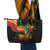 Reggae Day Leather Tote Bag One Love One Heart - Wonder Print Shop