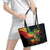 Reggae Day Leather Tote Bag One Love One Heart - Wonder Print Shop