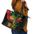 Reggae Day Leather Tote Bag One Love One Heart - Wonder Print Shop