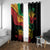 Reggae Day Window Curtain One Love One Heart