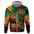 Reggae Day Zip Hoodie One Love One Heart - Wonder Print Shop