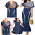 India Cricket World Cup 2024 Family Matching Mermaid Dress and Hawaiian Shirt Men In Blue Dynamic LT7 - Wonder Print Shop