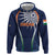 India Cricket World Cup 2024 Hoodie Men In Blue Dynamic - Wonder Print Shop