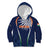 India Cricket World Cup 2024 Kid Hoodie Men In Blue Dynamic - Wonder Print Shop