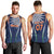 India Cricket World Cup 2024 Men Tank Top Men In Blue Dynamic - Wonder Print Shop