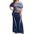 India Cricket World Cup 2024 Off Shoulder Maxi Dress Men In Blue Dynamic - Wonder Print Shop