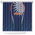 India Cricket World Cup 2024 Shower Curtain Men In Blue Dynamic