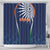 India Cricket World Cup 2024 Shower Curtain Men In Blue Dynamic