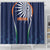 India Cricket World Cup 2024 Shower Curtain Men In Blue Dynamic