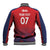 England Cricket World Cup 2024 Baseball Jacket Seamless Inspiration LT7 - Wonder Print Shop