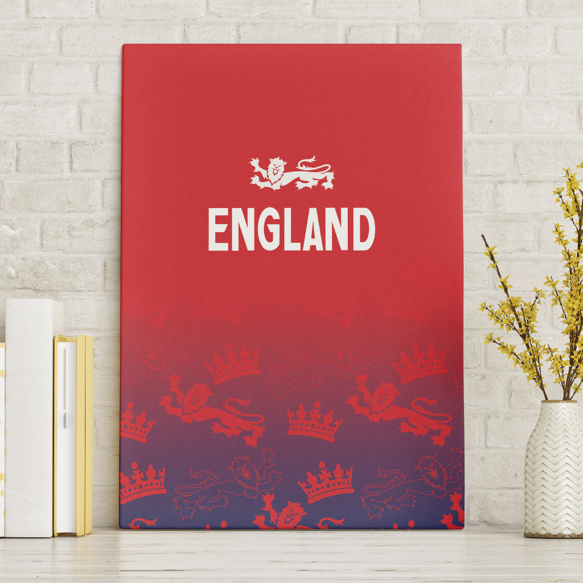 England Cricket World Cup 2024 Canvas Wall Art Seamless Inspiration LT7 - Wonder Print Shop