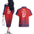 England Cricket World Cup 2024 Couples Matching Off The Shoulder Long Sleeve Dress and Hawaiian Shirt Seamless Inspiration LT7 - Wonder Print Shop