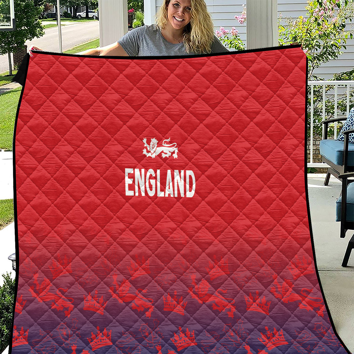 England Cricket World Cup 2025 Quilt Seamless Inspiration