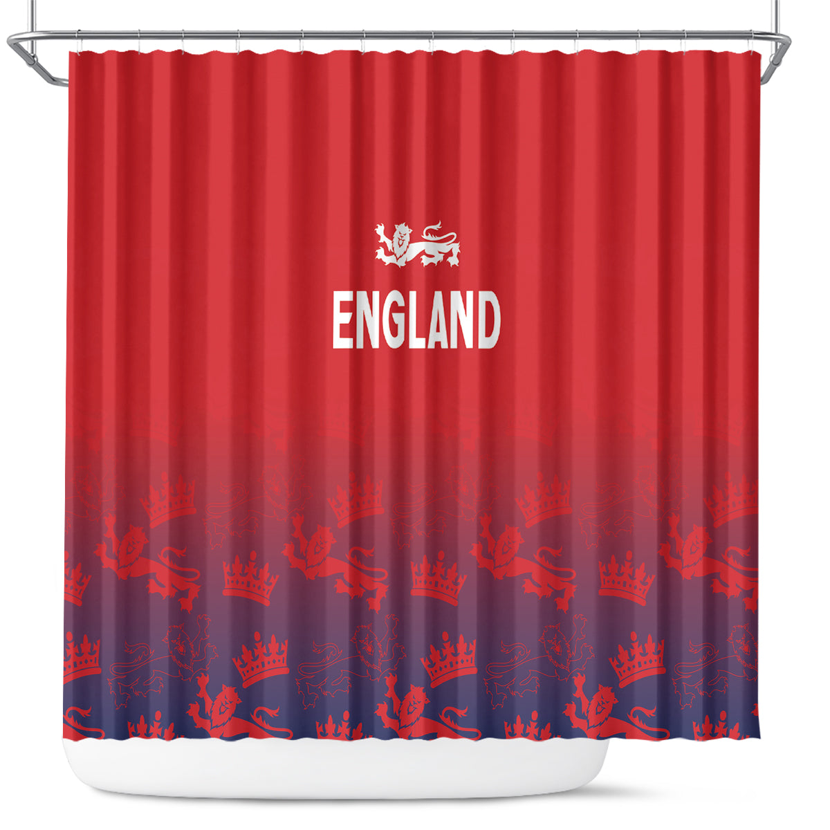 England Cricket World Cup 2025 Shower Curtain Seamless Inspiration