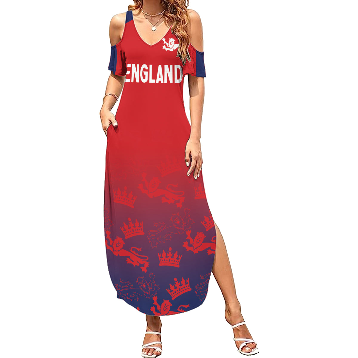 England Cricket World Cup 2025 Summer Maxi Dress Seamless Inspiration