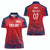 England Cricket World Cup 2025 Women Polo Shirt Seamless Inspiration