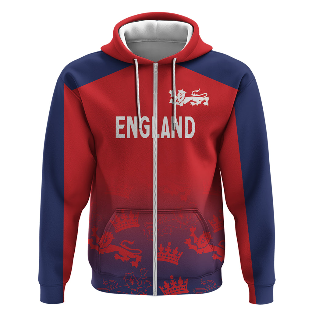 England Cricket World Cup 2025 Zip Hoodie Seamless Inspiration