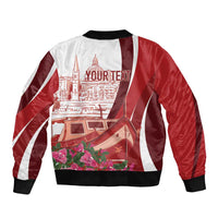 Inhobbok Malta Personalized Bomber Jacket Valetta Scenery