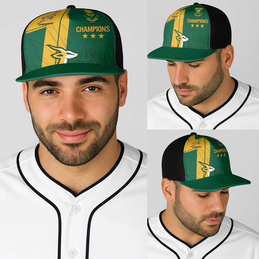South Africa Baseball Net Cap Rugby 7s Champion Springboks
