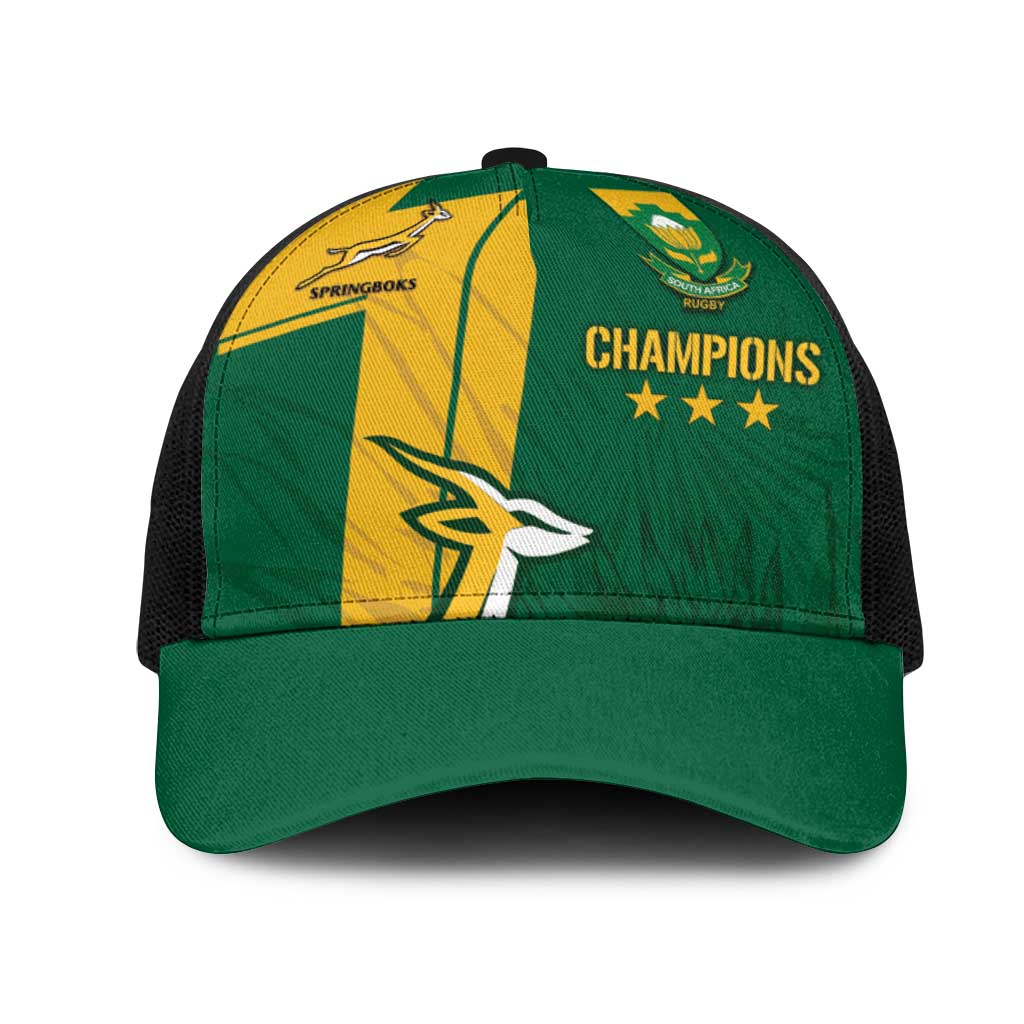 South Africa Mesh Trucker Cap Rugby 7s Champion Springboks