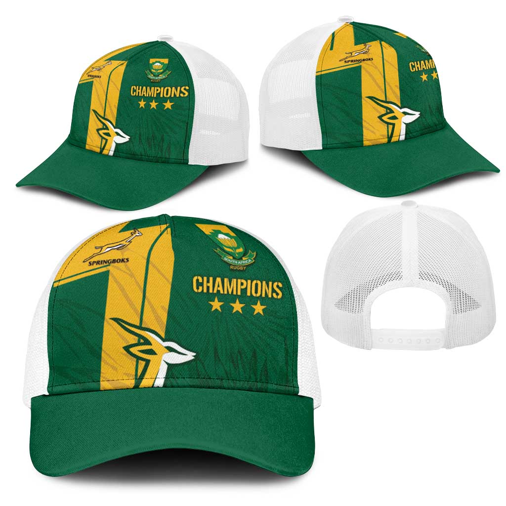 South Africa Mesh Trucker Cap Rugby 7s Champion Springboks