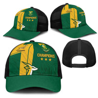 South Africa Mesh Trucker Cap Rugby 7s Champion Springboks