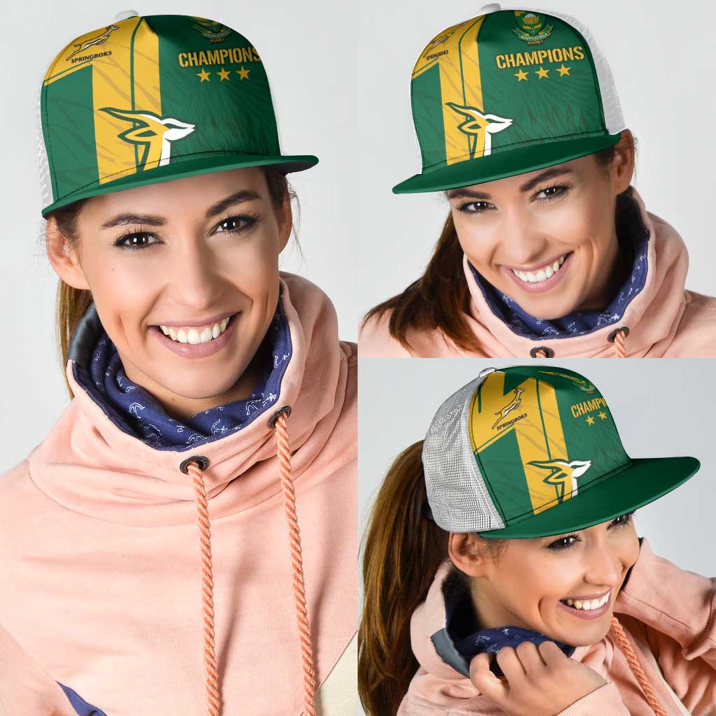 South Africa Mesh Trucker Cap Rugby 7s Champion Springboks