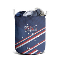USA Rugby Stars Motif Laundry Basket GO Eagles