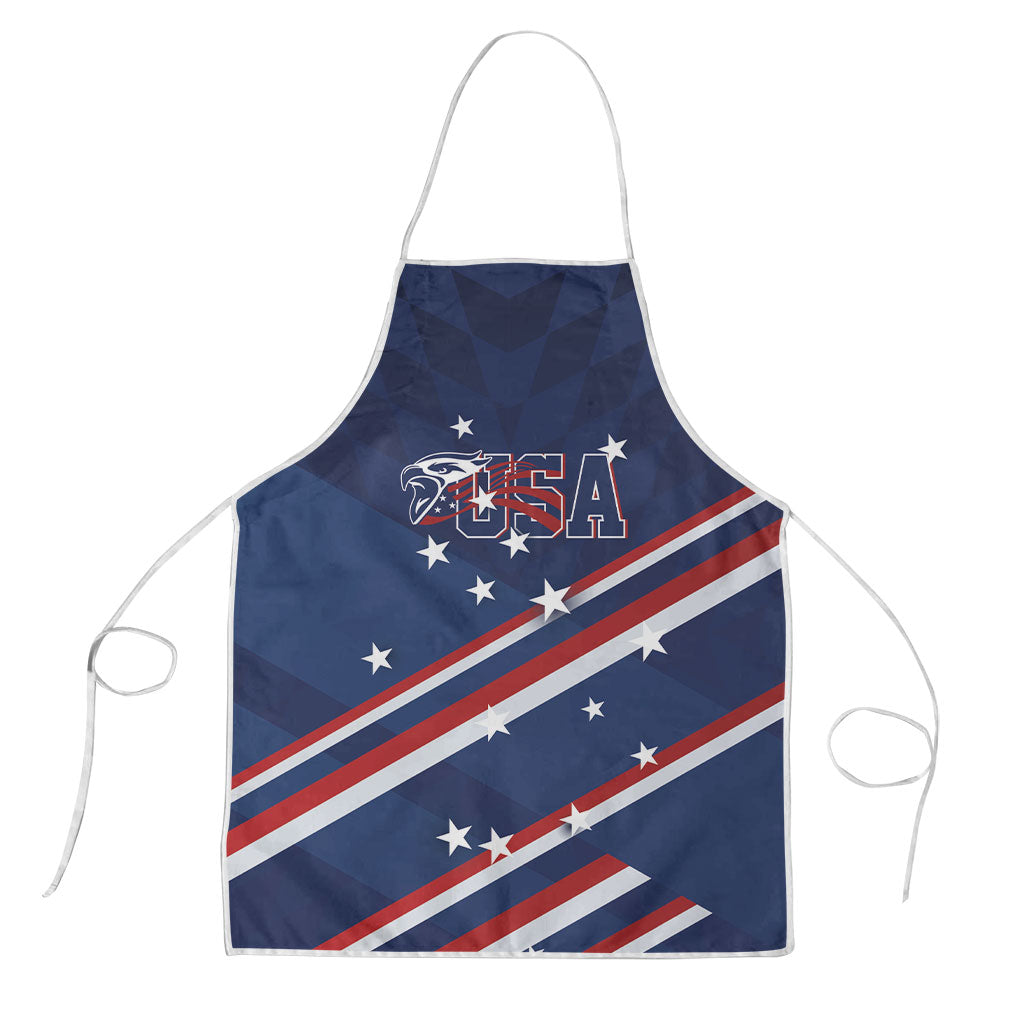USA Rugby Stars Motif Apron GO Eagles